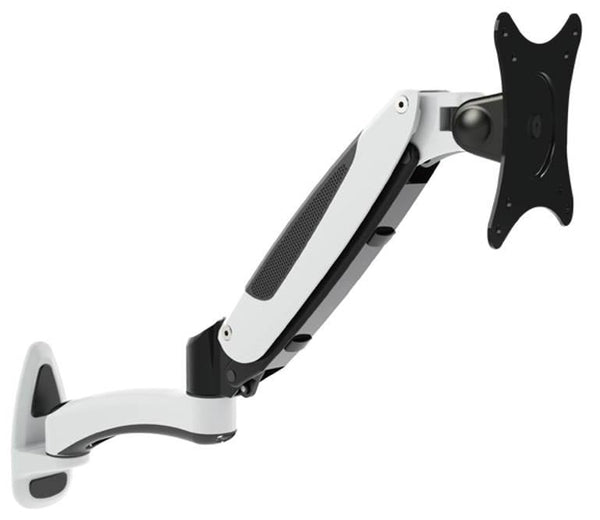VisionMount Wall Mount Aluminium Single LCD Monitor with Arm Support up to 27"