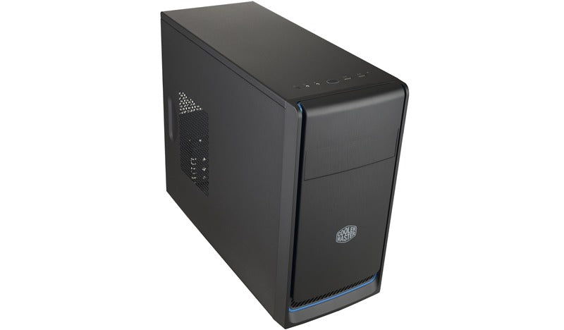 Cooler Master MasterBox E300L + TM-420W, mATX, Brushed Front Panel, Support ODD, Non-Windows, USB3.0 x2