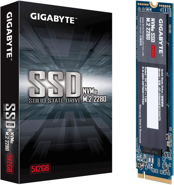 Gigabyte GP-GSM2NE3512GNTD internal solid state drive M.2 512 GB PCI Express 3.0 NVMe
