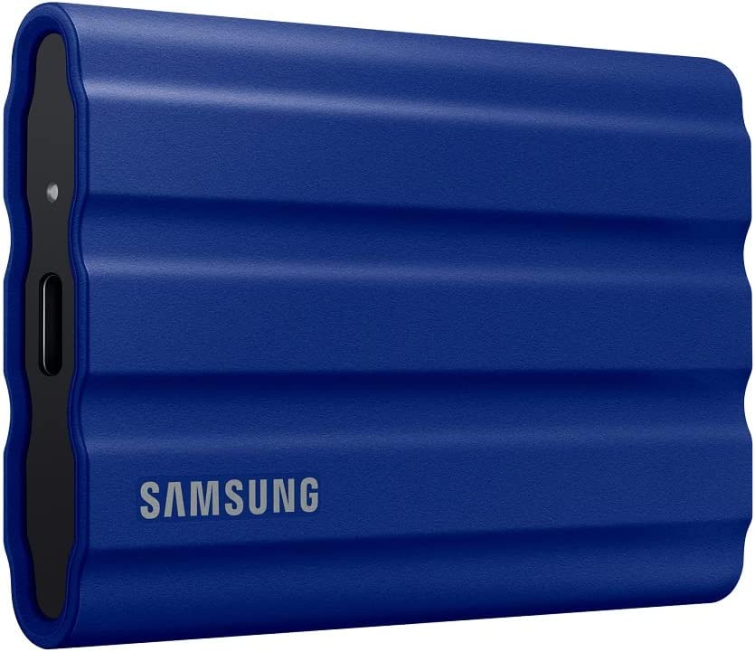 Samsung PORTABLE SSD T7 SHIELD BLUE 1TB USB 3.2