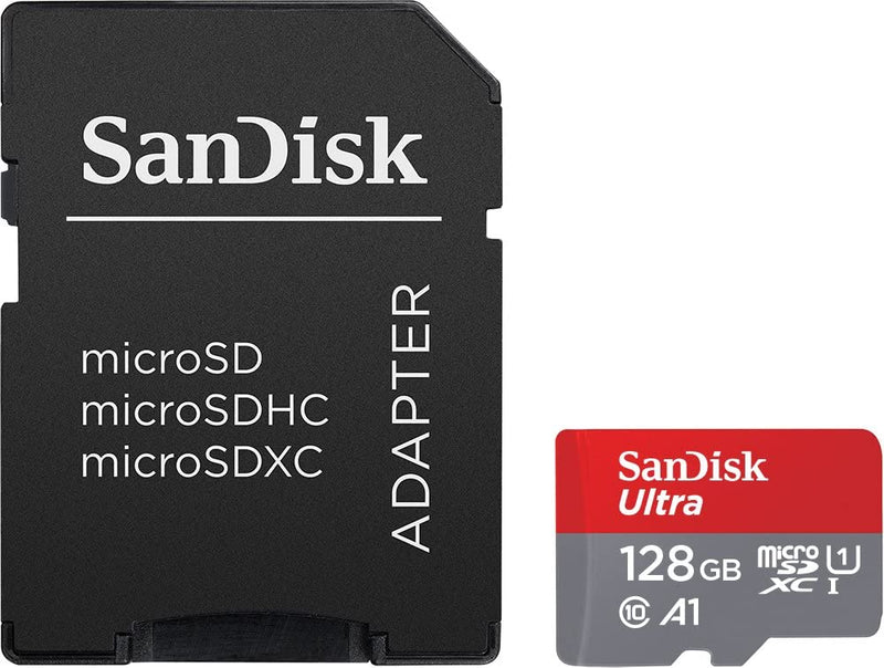 WESTERN DIGITAL SanDisk Ultra microSDXC SQUAB128GB A1 C10 U1 UHS-I 140MB/s R 4x6 10Y