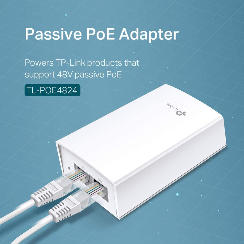 TP-Link TL-POE4824G 48V Passive PoE Adapter