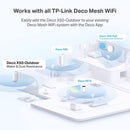 TP-Link Deco X50-Outdoor(1-pack) AX3000 Outdoor / Indoor Whole Home Mesh WiFi 6 Unit