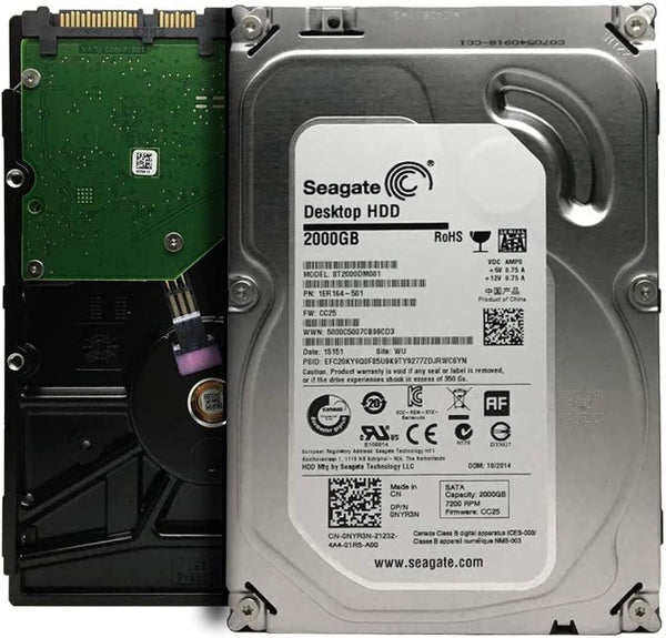 Seagate Desktop HDD ST2000DM001 internal hard drive 3.5" 2000 GB Serial ATA III
