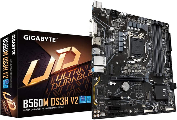 Gigabyte B560M DS3H V2 motherboard Intel B560 Express LGA 1200 micro ATX