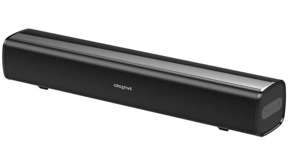 Creative Stage AIR Bluetooth UnderMonitor Speaker - Black