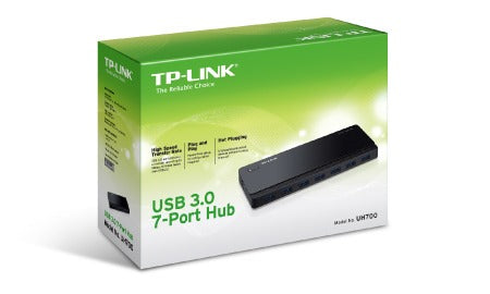 TP-LINK UH700 interface hub 5000 Mbit/s Black