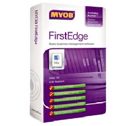 MYOB Software First Edge - Basic business managment software built for Mac.