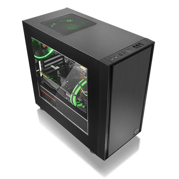 Thermaltake Versa H17 Window Micro-Tower Black Case