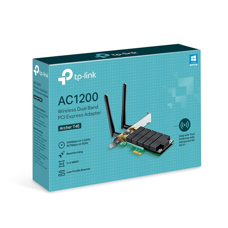 TP-Link Archer T4E AC1200 Dual Band PCI Express Wireless Adapter