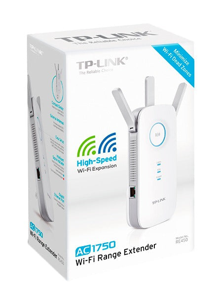 TP-LINK RE450 AC1750 Network repeater White
