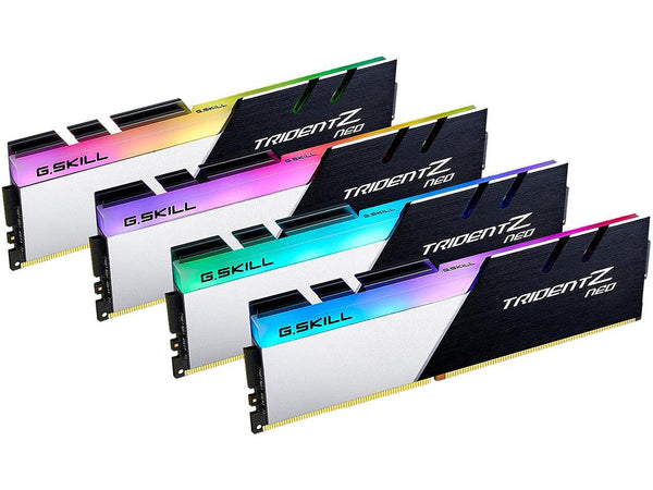 G.Skill Trident Z Neo RGB 64GB (4x16GB) DDR4 Desktop RAM Desktop Gaming Memory F4-3600C16Q-64GTZNC