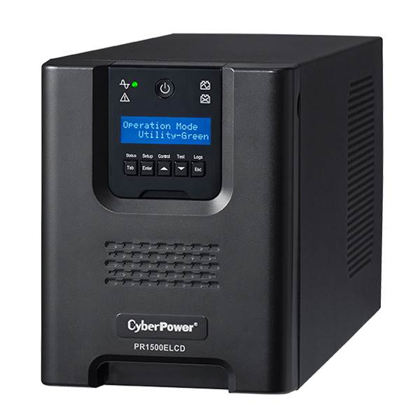 CyberPower PRO series 1500VA / 1350W (10A) Tower UPS with LCD