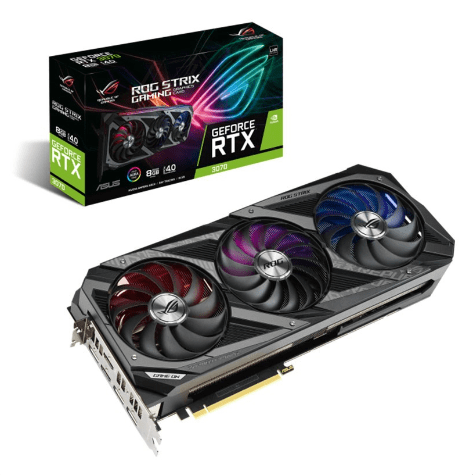 ASUS ROG Strix GeForce RTX 3060 Ti V2 8G Graphics Card