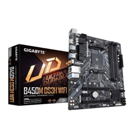 Gigabyte GA-B450M DS3H WIFI mATX Motherboard