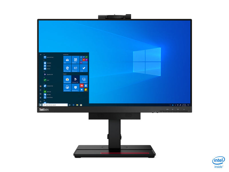 Lenovo ThinkCentre Tiny-In-One 60.5 cm (23.8") 1920 x 1080 pixels Full HD LED Black