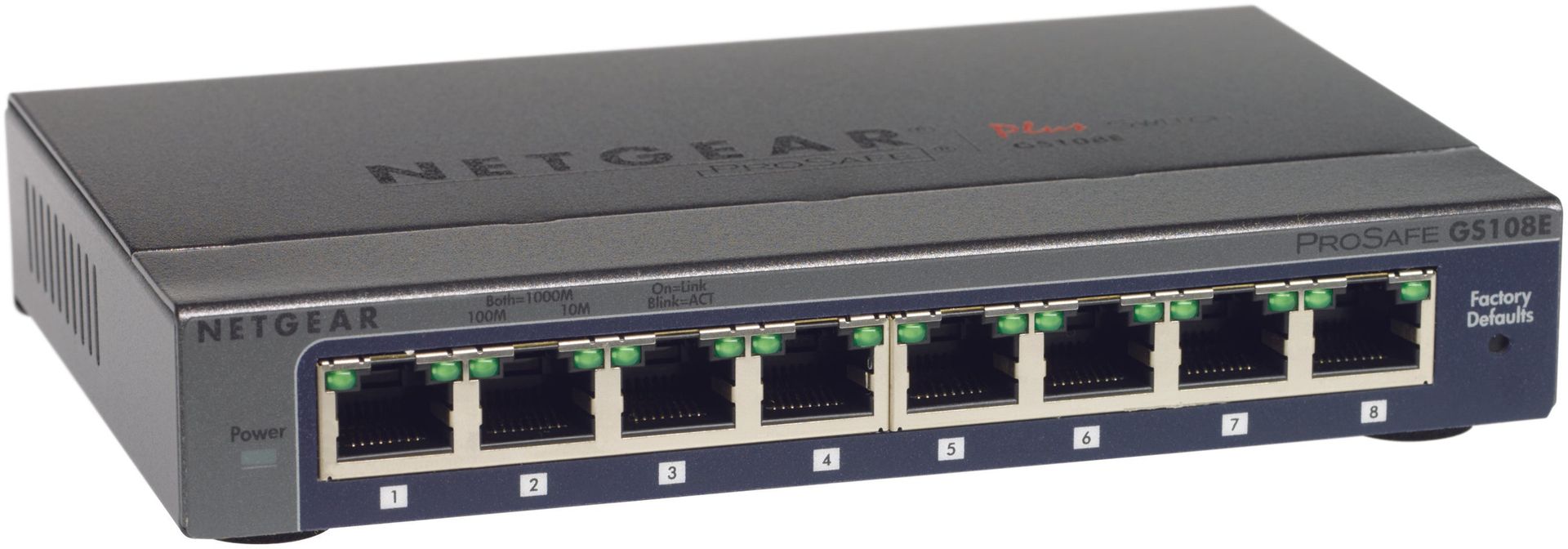 Netgear GS108E Managed Silver