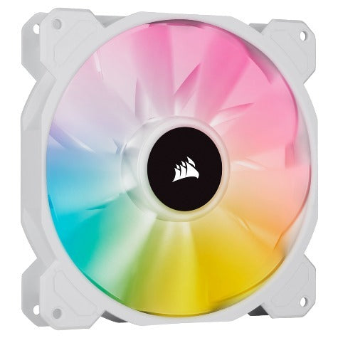 Corsair iCUE SP140 RGB ELITE 140mm PWM Single Fan - White