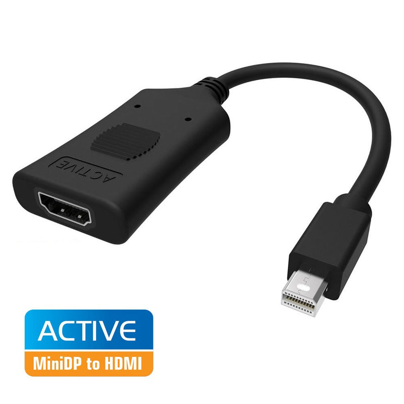 Simplecom DA101 Active Mini DisplayPort to HDMI Adapter 4K UHD (Thunderbolt and Eyefinity Compatible)