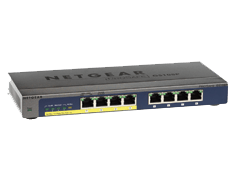 Netgear ProSafe GS108PE 8 Port Gigabit Switch with 4 Port PoE