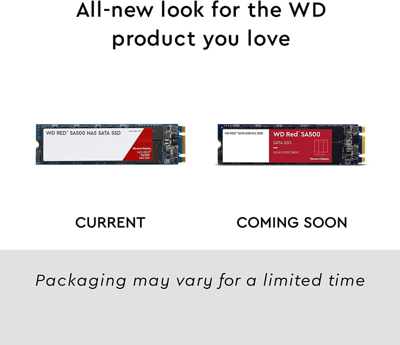 Western Digital Red SA500 M.2 500 GB Serial ATA III 3D NAND