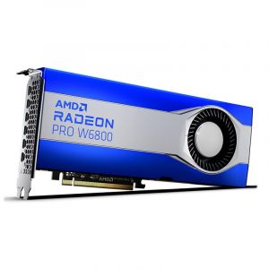 AMD Radeon PRO W6800 Professional Graphics Card. 32GB GDDR6, 6x Mini-DisplayPort 1.4 with DSC