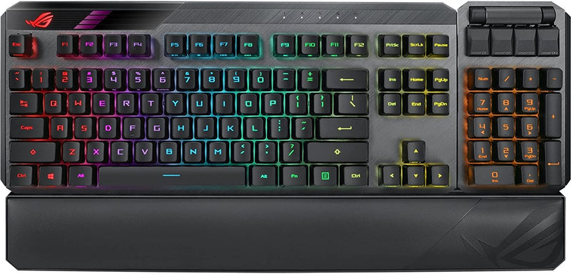 ASUS ROG CLAYMORE II/BL Wireless modular TKL 80%/100% gaming mechanical keyboard Optical Blue