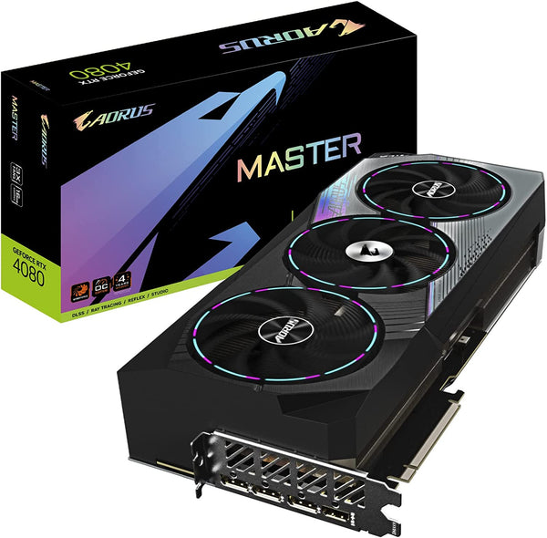 Gigabyte AORUS GeForce RTX 4080 MASTER NVIDIA 16 GB GDDR6X