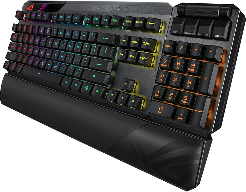 ASUS ROG CLAYMORE II/BL Wireless modular TKL 80%/100% gaming mechanical keyboard Optical Blue