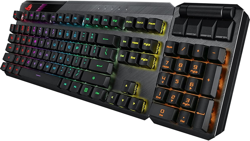ASUS ROG CLAYMORE II/BL Wireless modular TKL 80%/100% gaming mechanical keyboard Optical Blue