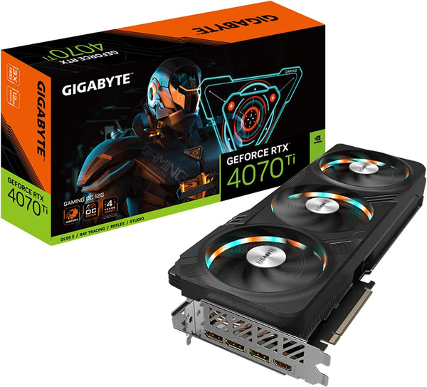 Gigabyte GeForce RTX­­ 4070 Ti GAMING OC 12G NVIDIA GeForce RTX 4070 Ti 12 GB GDDR6X