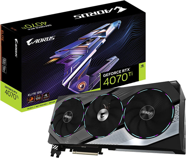 Gigabyte AORUS GeForce RTX 4070 Ti ELITE 12G NVIDIA 12 GB GDDR6X