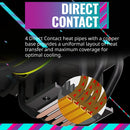 CoolerMaster RR-S4KK-20PA-R1 Hyper 212 Halo Black Air Cooler