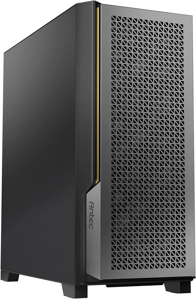Antec P20CE E-ATX supports Dual CPU MB up to 300m, Mesh Front, Air Filter, 3x PWM Fans, 4x HDD, 4 in 1 Splitter Fan Cable, Solid Side Panel, Gaming Office and Corporate Case