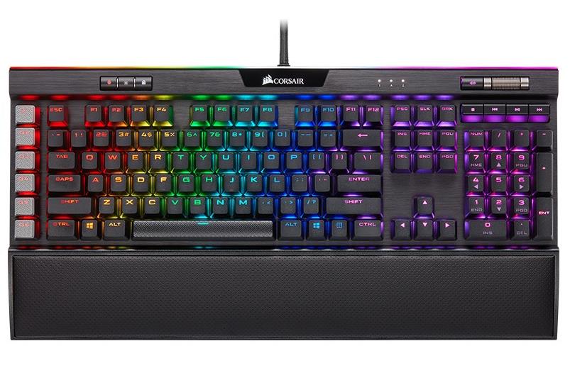 Corsair (CH-9127411-NA) K95 RGB Platinum XT Mechanical Gaming Keyboard - Cherry MX Blue