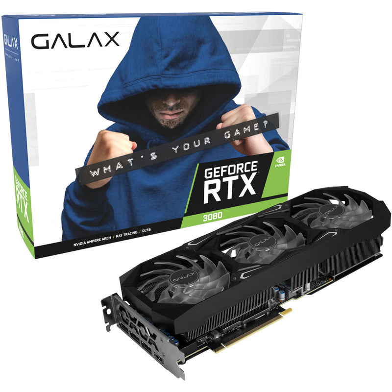GALAX (38NWM3MD99NN) RTX 3080 SG 1-Click OC 10GB Graphics Card