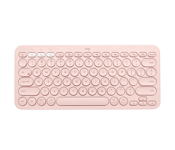 Logitech K380 Multi-Device Wireless Bluetooth Keyboard Rose