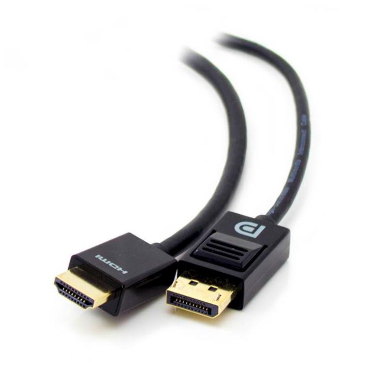 ALOGIC (DP-HDMI-05-MM) 5m SmartConnect DisplayPort to HDMI Cable - Male to Male, up to 1920x1080