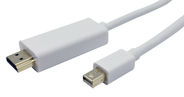 Mini Display Port M to HDMI Adaptor Cable 2M