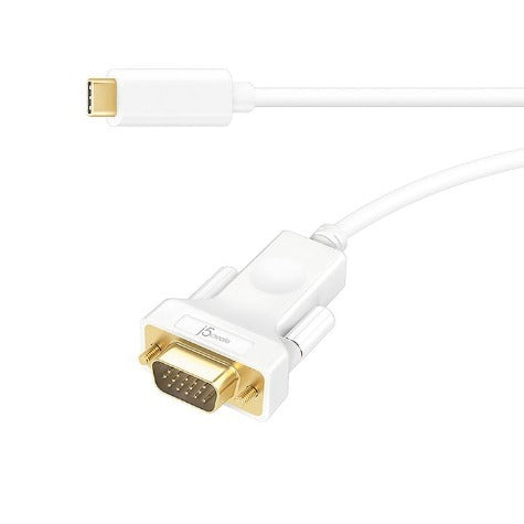J5create JCC111 USB-C TYPE-C TO VGA 1.8m CABLE