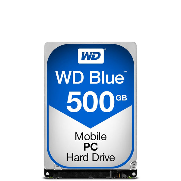 Western Digital WD 500GB Blue 2.5" 5400RPM 7mm SATA3 Laptop Hard Drive Internal Hard Drive PN WD5000LPCX