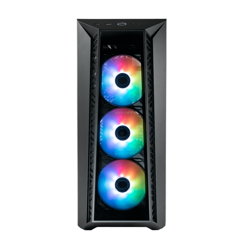 Coolermaster MB520-KGNN-S01 MasterBox 520 Gaming Case. TG FRONT PANEL, 3X ARGB FAN, TG SIDE PANEL, ATX, ARGB CONTROLLER