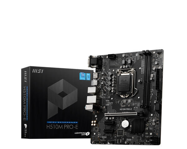 MSI H510M PRO-E Micro-ATX LGA1200 Motherboard