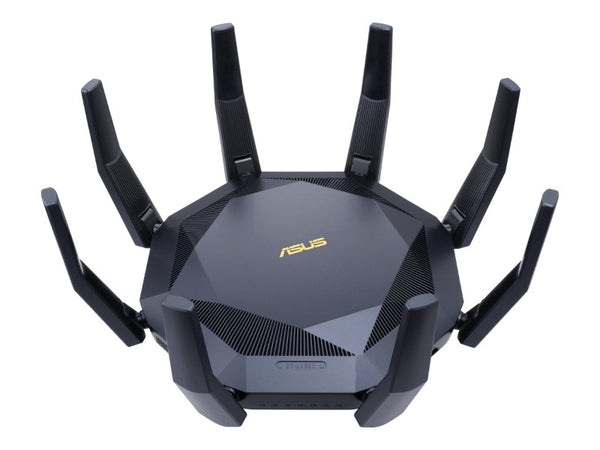 ASUS AX6000 WIRELESS MU-MIMO DUAL BAND ROUTER,GbE(8),USB 3.1(2),WIFI 6,ANT(8),3YR WTY