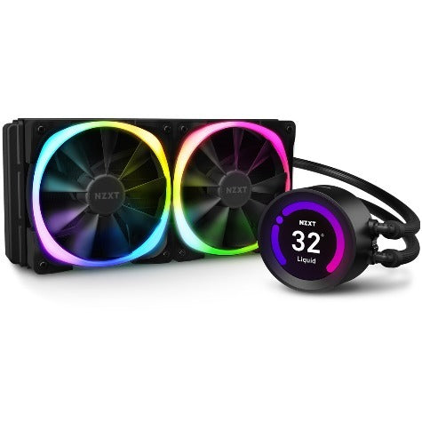 NZXT (RL-KRZ53-R1) Kraken Z53 RGB 240mm AIO CPU Cooler - Black