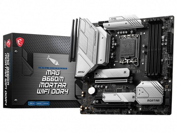 MSI MAG B660M MORTAR WIFI DDR4 mATX Motherboard