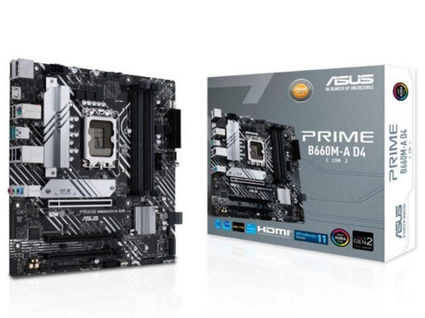 ASUS PRIME B660M-A D4-CSM mATX Motherboard