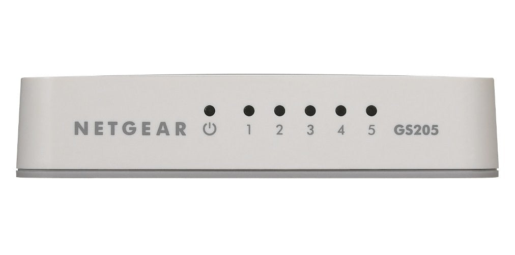Netgear GS205 Unmanaged Gigabit Ethernet (10/100/1000) White