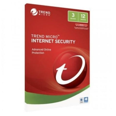 Trend Micro Internet Security 3 Devices 1 Year OEM