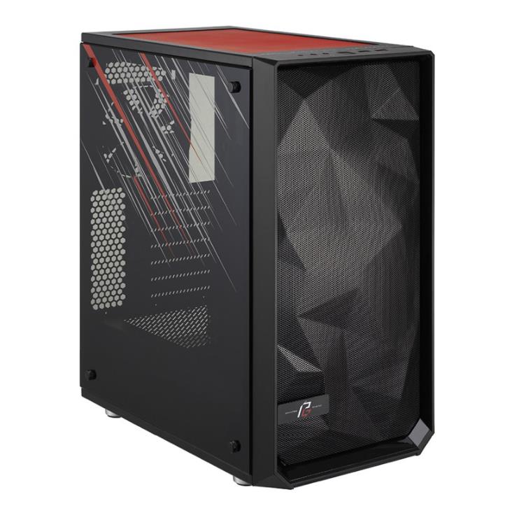 Fractal Design (OEM-ASR-CA-MESH-C-BKO-TG) Meshify C Blackout Dark Tint TG ATX Case - Phantom Gaming Edition